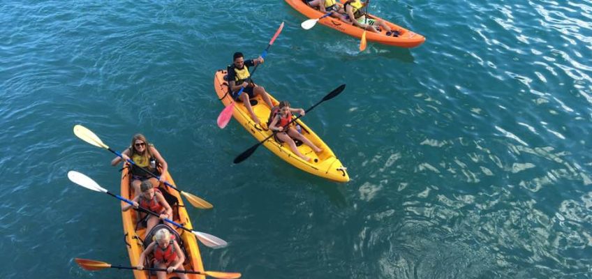 waiheke scouts kayaking